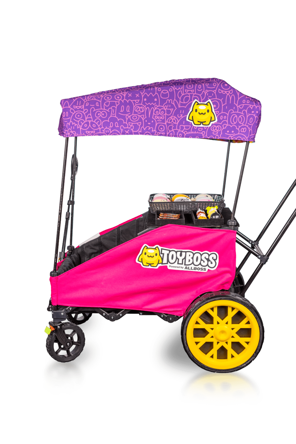 Toy Boss Purple Canopy Skin. AllBoss Canopies slide on and off for simple and easy changeovers. Canopy only, all other products sold separately.